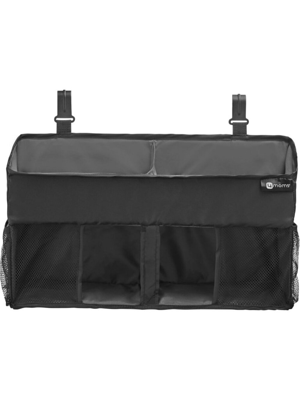 Portable Playard Diaper Caddy for Baby Wipes & Diaper Storage, Black Organizer